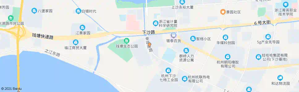 杭州七格桥头_公交站地图_杭州公交_妙搜公交查询2025