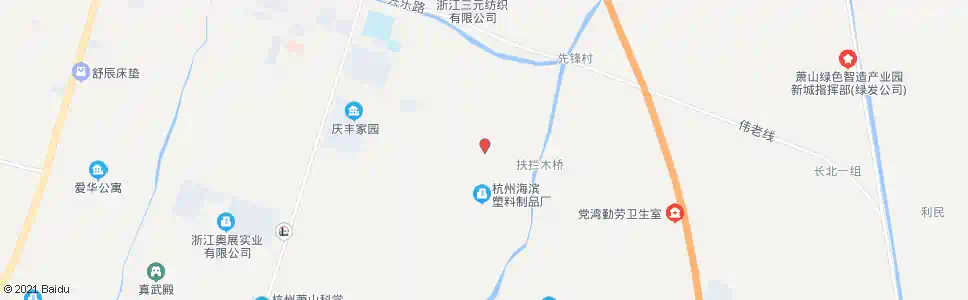 杭州庆丰永田_公交站地图_杭州公交_妙搜公交查询2025