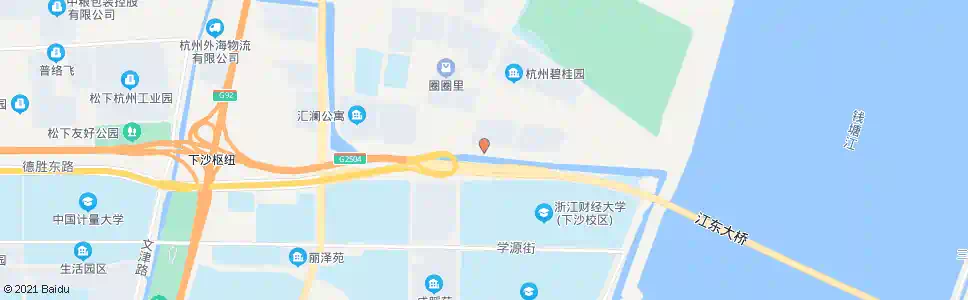 杭州秀水街云涛北路口_公交站地图_杭州公交_妙搜公交查询2025