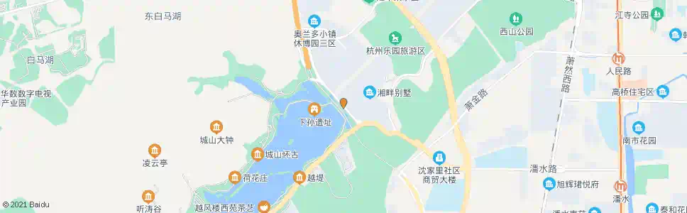 杭州湘浦观鱼_公交站地图_杭州公交_妙搜公交查询2025