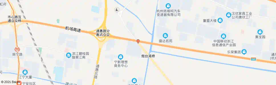 杭州传化集团_公交站地图_杭州公交_妙搜公交查询2025