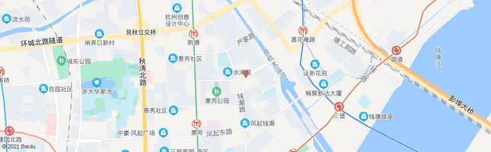 杭州昙花庵桥西_公交站地图_杭州公交_妙搜公交查询2025