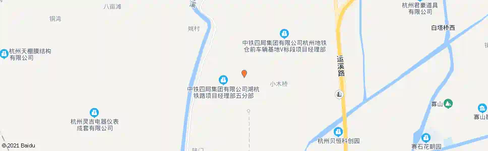 杭州王家桥(余杭区)_公交站地图_杭州公交_妙搜公交查询2025