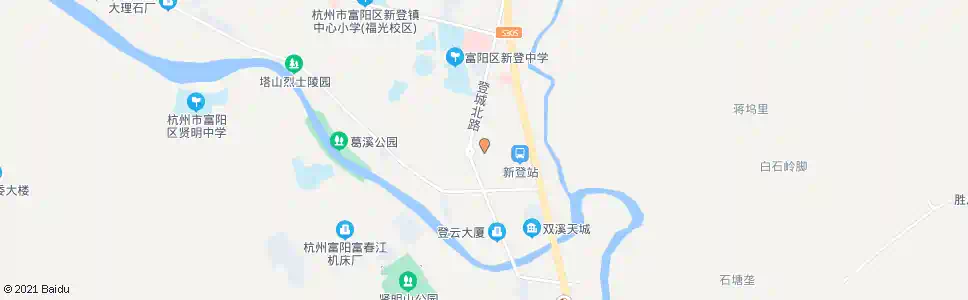 杭州东门市场_公交站地图_杭州公交_妙搜公交查询2025