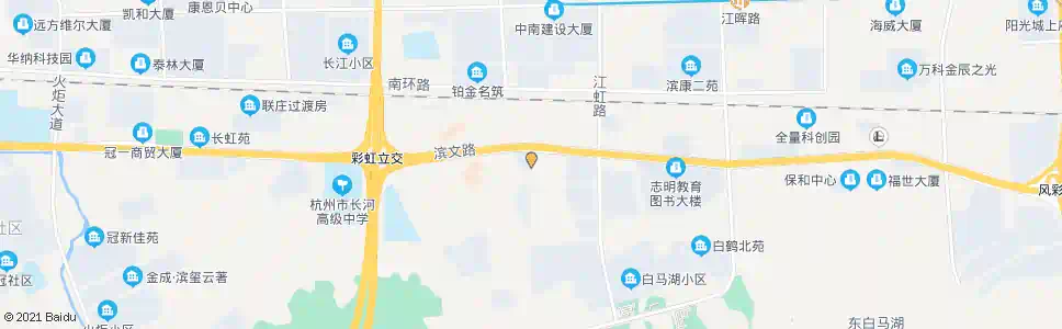 杭州下庄里_公交站地图_杭州公交_妙搜公交查询2025
