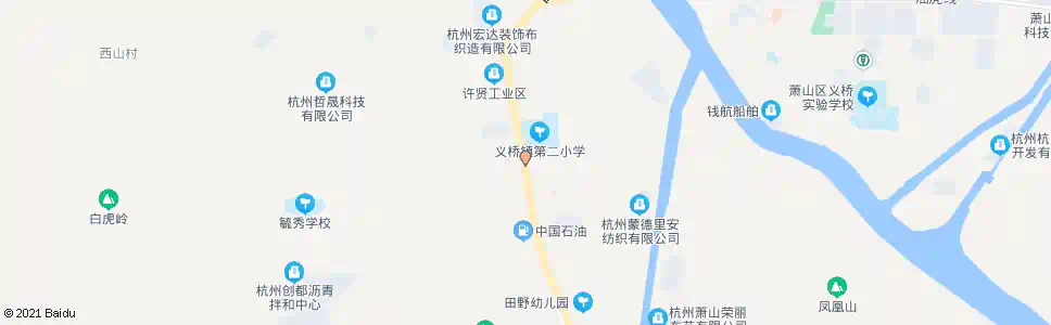 杭州王家桥_公交站地图_杭州公交_妙搜公交查询2025