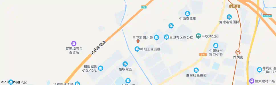 杭州蓝领服装厂_公交站地图_杭州公交_妙搜公交查询2025