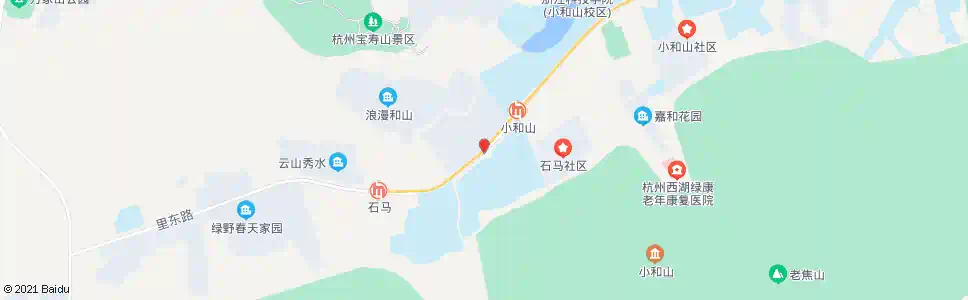 杭州四喜凉亭_公交站地图_杭州公交_妙搜公交查询2025