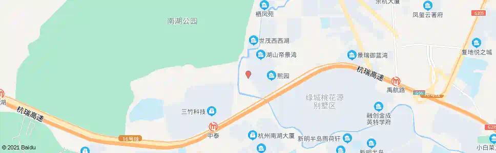 杭州塌阳桥_公交站地图_杭州公交_妙搜公交查询2025