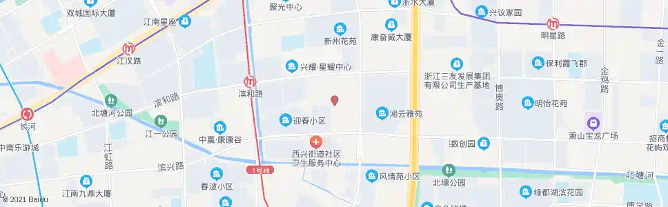 杭州江汉东路新联路口_公交站地图_杭州公交_妙搜公交查询2025