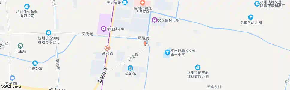杭州萧山劳务市场(服装市场)_公交站地图_杭州公交_妙搜公交查询2025
