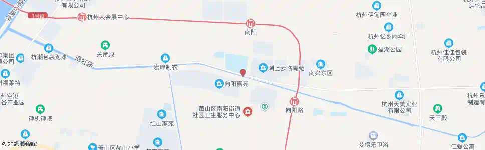 杭州新联村_公交站地图_杭州公交_妙搜公交查询2025