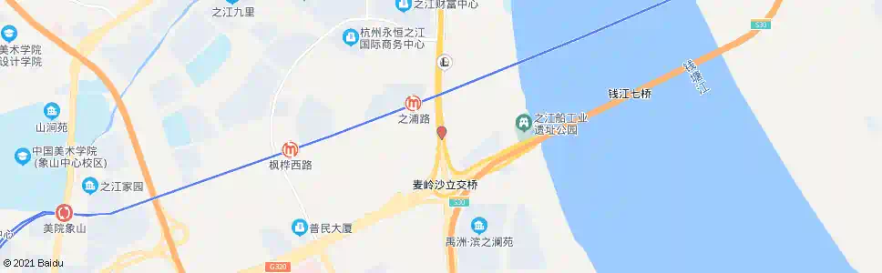 杭州麦岭沙_公交站地图_杭州公交_妙搜公交查询2025