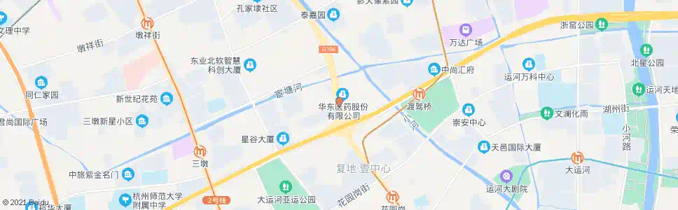 杭州祥符桥_公交站地图_杭州公交_妙搜公交查询2025