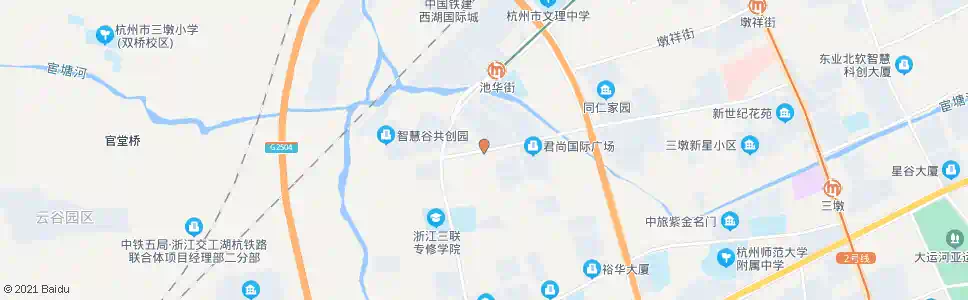 杭州西园二路苏嘉路口_公交站地图_杭州公交_妙搜公交查询2025