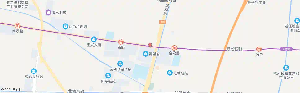 杭州府前桥_公交站地图_杭州公交_妙搜公交查询2025
