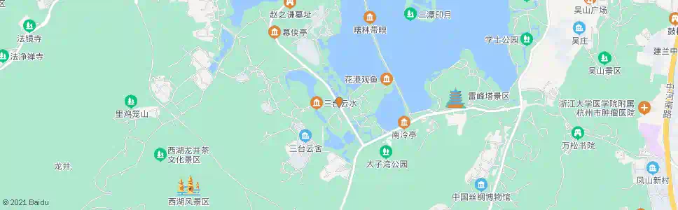 杭州浴鹄湾_公交站地图_杭州公交_妙搜公交查询2025