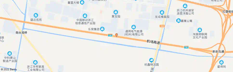 杭州高新九路_公交站地图_杭州公交_妙搜公交查询2025