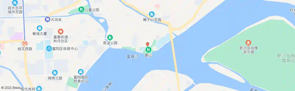 杭州鹳山公园_公交站地图_杭州公交_妙搜公交查询2025