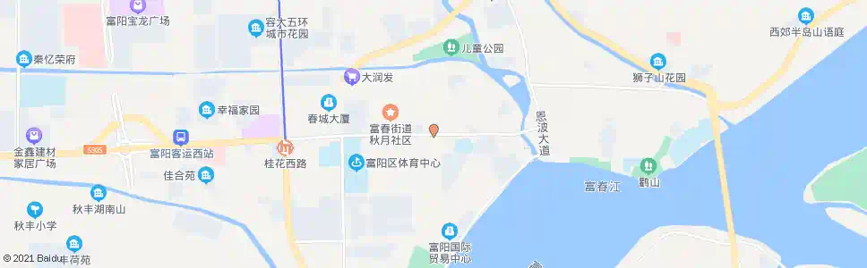 杭州二贸市场_公交站地图_杭州公交_妙搜公交查询2025