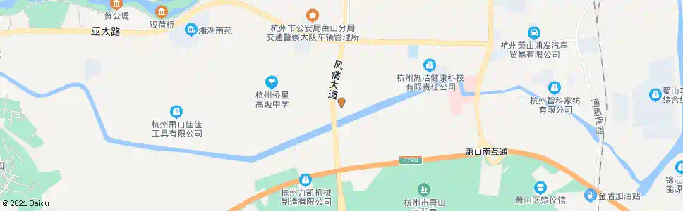 杭州黄家章村委_公交站地图_杭州公交_妙搜公交查询2025