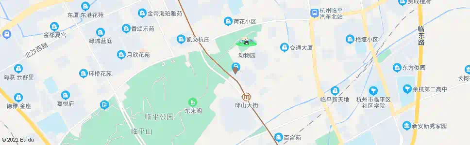 杭州余杭区委党校_公交站地图_杭州公交_妙搜公交查询2025