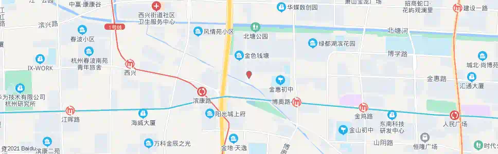 杭州荣星社区_公交站地图_杭州公交_妙搜公交查询2025