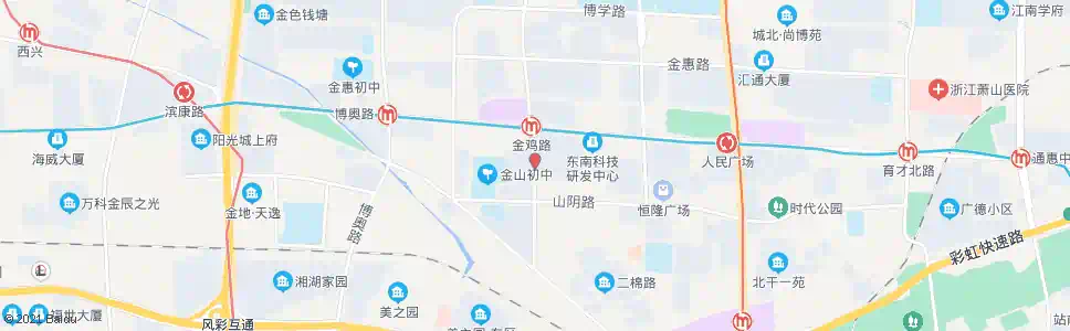 杭州山阴路口_公交站地图_杭州公交_妙搜公交查询2025