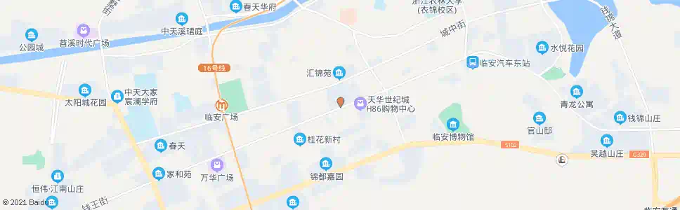 杭州正大汽配_公交站地图_杭州公交_妙搜公交查询2025