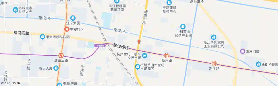 杭州开发区国税_公交站地图_杭州公交_妙搜公交查询2025