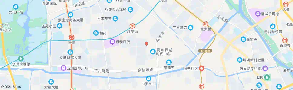 杭州丰登街东_公交站地图_杭州公交_妙搜公交查询2025