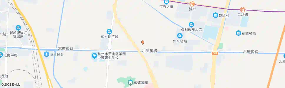 杭州同兴村_公交站地图_杭州公交_妙搜公交查询2025