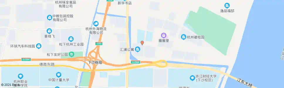 杭州文海北路凌云街口_公交站地图_杭州公交_妙搜公交查询2025