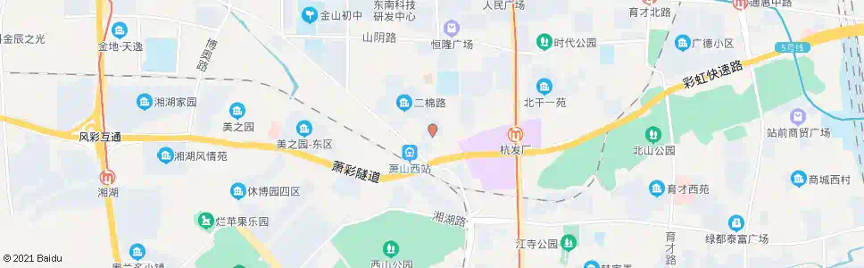 杭州滨海旺角_公交站地图_杭州公交_妙搜公交查询2025