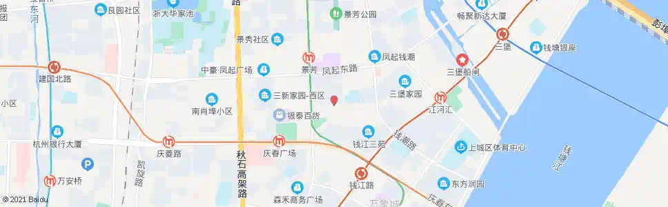杭州钱江六苑_公交站地图_杭州公交_妙搜公交查询2025