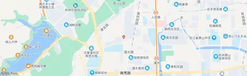 杭州金家埭_公交站地图_杭州公交_妙搜公交查询2025
