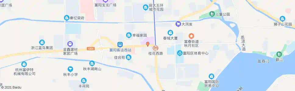 杭州横凉亭路金桥北路口_公交站地图_杭州公交_妙搜公交查询2025
