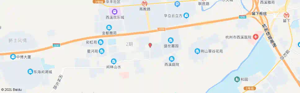 杭州闲林汪家岭_公交站地图_杭州公交_妙搜公交查询2025