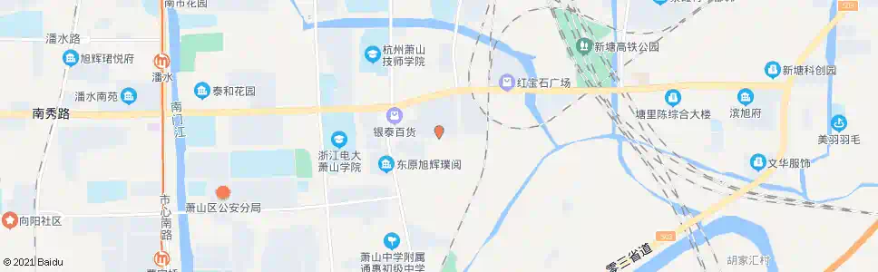杭州大南线大通路口_公交站地图_杭州公交_妙搜公交查询2025