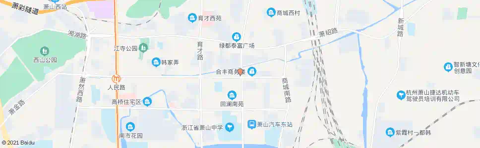 杭州回澜公交站_公交站地图_杭州公交_妙搜公交查询2025