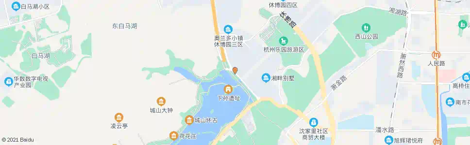 杭州湘里坊_公交站地图_杭州公交_妙搜公交查询2025