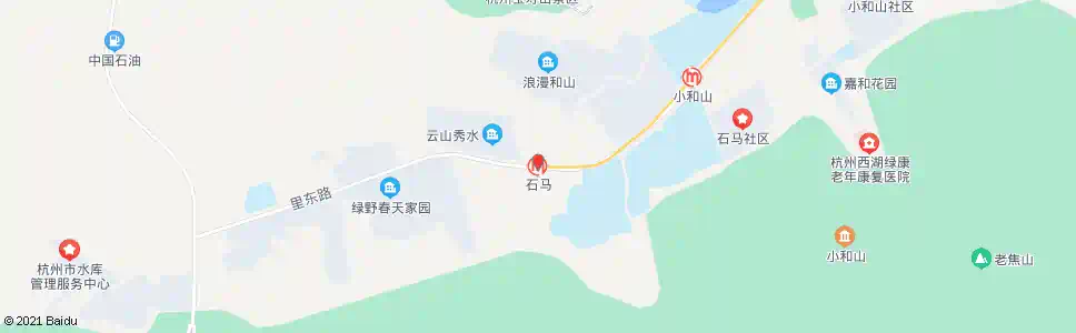 杭州石马_公交站地图_杭州公交_妙搜公交查询2025