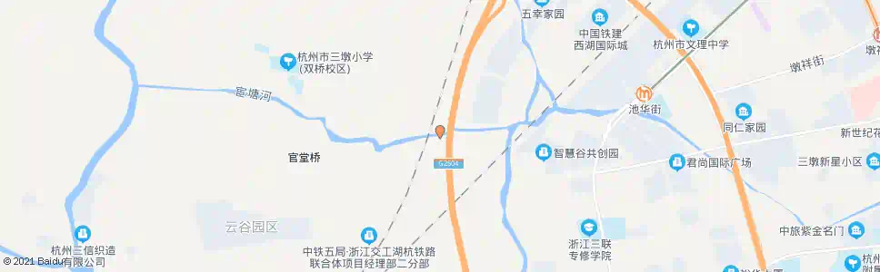 杭州沈家埭_公交站地图_杭州公交_妙搜公交查询2025