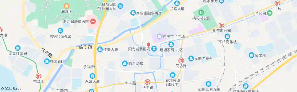 杭州会农桥东_公交站地图_杭州公交_妙搜公交查询2025