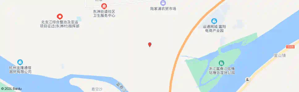 杭州张家1_公交站地图_杭州公交_妙搜公交查询2025