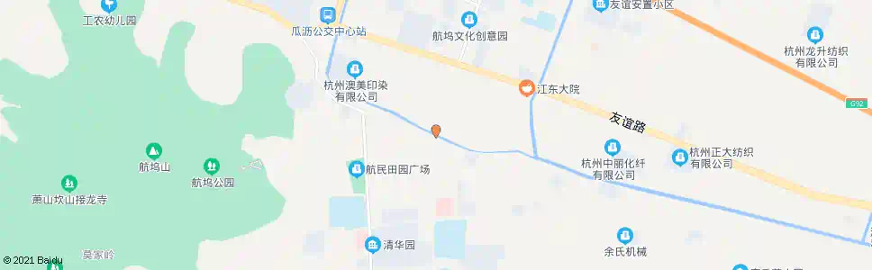 杭州塘头桥_公交站地图_杭州公交_妙搜公交查询2025