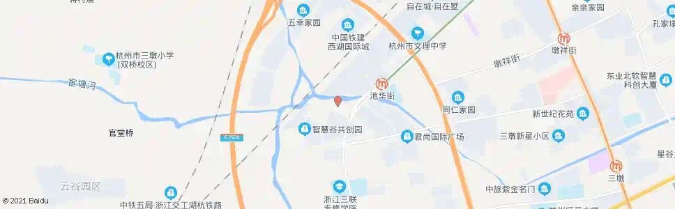 杭州青蓝科创园_公交站地图_杭州公交_妙搜公交查询2025
