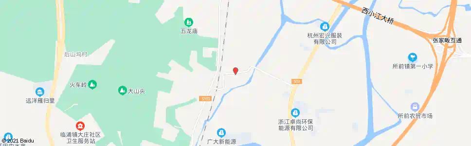 杭州袄庄陈_公交站地图_杭州公交_妙搜公交查询2025