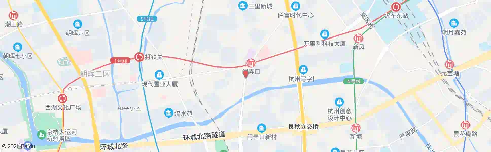 杭州机神村_公交站地图_杭州公交_妙搜公交查询2025