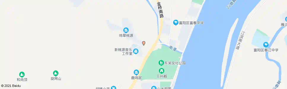 杭州鸣翠桃源_公交站地图_杭州公交_妙搜公交查询2025